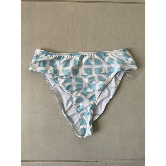 Kenny Flowers Swimwear Banded Bikini Bottom High Waist Maldives - Picture 1 of 11